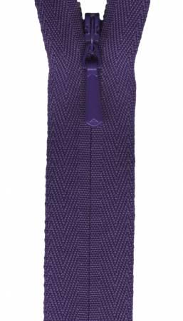 Unique Invisible Zipper 18" - Purple