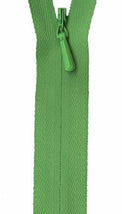 Unique Invisible Zipper 22" - Leaf Green