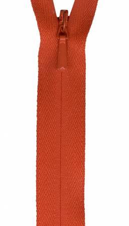 Unique Invisible Zipper 22" - Orange