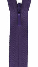 Unique Invisible Zipper 22" - Purple
