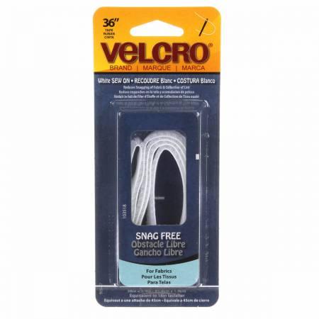 VELCRO® Brand Fastener Snag Free Strip White 3/4in x 36in 90667V