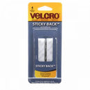 VELCRO® Brand Fastener Sticky Back Strip White 3 1/2in 90076V