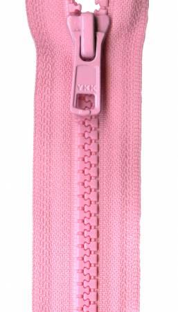 Vislon 1-Way Separating Zipper 16in Pink VSP16-513