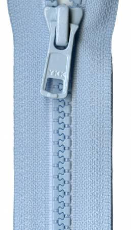 Vislon 1-Way Separating Zipper 22in Candy Blue VSP22-542