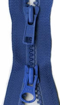 Vislon 2-Way Separating Zipper 26" - Rocket Blue