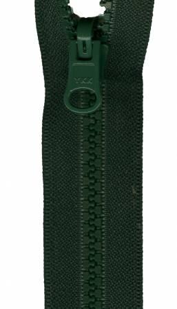 Vislon Reversible Separating Zipper 30in Dark Green VRS30-530