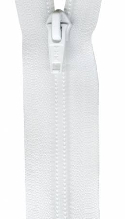 Vislon Robe Zipper 35in White VRZ35-501