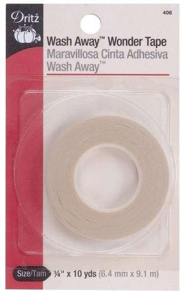 Wash-Away Wonder Tape 1/4in x 10yds 406
