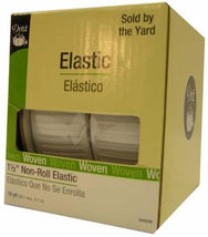 White Non-Roll Elastic 1-1/2in  9480W