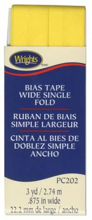 Wide Single Fold Bias Tape Canary- Wrights 117202086