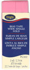 Wide Single Fold Bias Tape Pink- 117202061