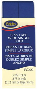 Wide Single Fold Bias Tape Yale-  117202078