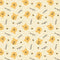 Yellow Pooh Bear Stripe 85430705-1