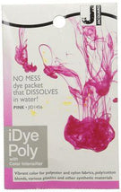 iDye 14g pkg - Polyester - Pink JID1-1456
 Fabric Dye